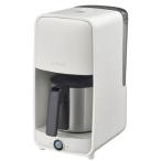 TIGER タイガー魔法瓶 ADC-G060WU コーヒーメーカー 2段階濃度調節 食洗機対応 0.81L アーバンホワイト(ADC-G060)