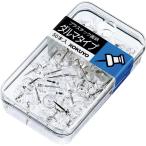 コクヨ プラスチック画鋲 ダルマタイプ 50本 透明 (カヒ-25T)