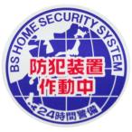 豊光 BS-817 防犯シール 「地球」 S 2枚入　