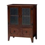 ショッピングレトロ HAGIHARA 萩原 レトロシリーズ キャビネット ((約)幅60×奥行35×高さ80cm) MCC-5187BR 北海道、沖縄、離島配送不可