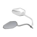 KIJIMA キジマ 必ず購入前に仕様をご確認下さい ミラー HEPT L M8 メッキ (203-8089)