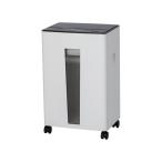 ショッピングシュレッダー ナカバヤシ NSE-HSC01W 電動シュレッダー クロスカット 最大幅:A4 11枚〜50枚 31L〜40L ホワイト