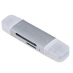 na бегемот cocos nucifera CRWDC3SD92SL USB3.2Gen1 TypeC&A aluminium устройство для считывания карт * зажигалка USB3.1 / смартфон * планшет соответствует 