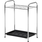 不二貿易 クロム傘立て　１５マス 95710 　北海道、沖縄、離島配送不可