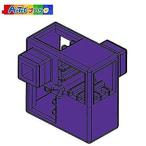 ARTEC アーテックブロック ハーフA 8PCSセット紫