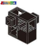 ARTEC アーテックブロック ハーフA 8PCSセット黒