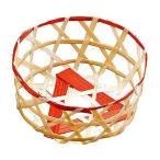 ヤマコー 22513 珍味篭 丸(茶)大 16-094-15