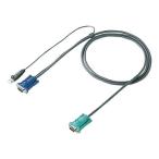 SANWASUPPLY サンワサプライ SW-KLU180N パソコン自動切替器用ケーブル(1.8m)