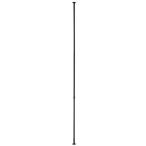 リッチェル 突っ張り式フラワースタンド ボタニー ハンギングポール ブラック 701846 径8.1×高さ200〜280cm