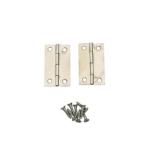 HILOGIC ハイロジック 32074 ニッケル細長蝶番 30mm 2枚入