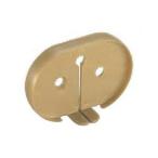 SHIROKUMA シロクマ BR-213 小判形カバーリング32ミリ×50ミリアンバー