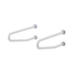  белый медведь C форма круглый стержень поручень поясница . туалет для 700mmIV NO-863