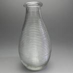 IMA フラワーベース ボーダー(花瓶) サイズ：高さ約14.5cm