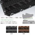 山崎産業 樹脂システムマット450 テキスタイルライン ダークグレー F-225-5-DGR 843-2131