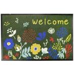 イケヒコ 玄関マット 屋外用 『フォレスタ　外用玄関マット』 グリーン 約47×75cm