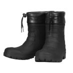 カジメイク 6434 エアーラバーブーツW ショート ブラック L