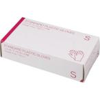 使い捨て手袋 プラスチックグローブ 粉なし(サイズ:S)100枚入り 病院採用商品 マツヨシ(松吉医科器械)