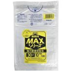 ジャパックス 業務用MAX 30L HDPE 半透明 0.015mm 10枚 S-38