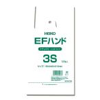 シモジマ(shimojima) レジ袋　EFハンド　ハンガータイプ　3S　ナチュラル（半透明）　100枚 006645920 1袋(100枚入)
