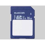 ELECOM エレコム SDHCカード/保存内容が書ける/ケース付/UHS-I 80MB/s 16GB(MF-FS016