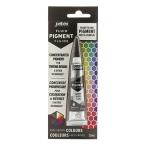 ぺべオ(Pebeo) ペベオ 油性リキッド顔料 フルイドピグメント20ml シルバー (650671 6826)