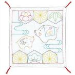 オリムパス製絲(Olympus Thread) オリムパス 刺し子キット 亥と松竹梅 SK-355 (1275432)