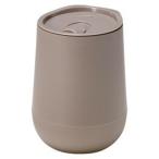 ニード 蓋付きラウンドタンブラー320ml グレー B3831