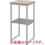 TRUSCO トラスコ中山 サイドテーブル 350X350X730H 木天板+白脚 (TC3537NAAW 8000)