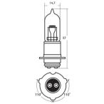 スタンレー 必ず購入前に仕様をご確認下さい NO.124 ブリスターパック 12V 40/40W