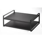 山崎実業 品番:7939 商品名:レンジ上ラック タワー ブラック BK