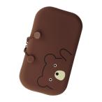 リヒトラブ SMART　FIT　PuniLabo（プニラボ）　ファスナーポーチ（クマ） A7716-1 1個
