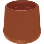 TRUSCO トラスコ中山 イス脚キャップ　19mm　茶　4個組 TRRCC19-BR 1袋(4個入)