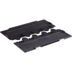 コンテナ・パレット 導電性コンテナ ＴＲＵＳＣＯ　【売切り廃番】導電性折り畳みコンテナＣＲ－Ｓ５０Ｅ用フタ　黒　  (CR-502F-E)