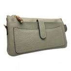 ダイコー(Daico) Pisoraro(ピソラロ) 3WAY バンブーウォレットバッグ お財布ポシェット グリーン PR119 (1634102)