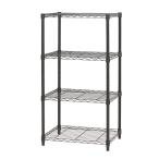 エイ・アイ・エス AIS ネーロ スチールラック4段6012 NERO-6012 BK