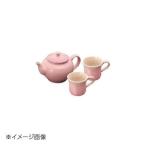 ショッピングルクルーゼ ル・クルーゼ(Le Creuset) ティーポット＆マグＳＳ（２個入）セット９１０２９６−００　ローズＱ RLK1304