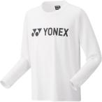 YONEX Yonex Uni длинный рукав футболка (16802) цвет : белый размер : M