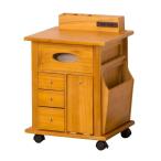 ショッピングワゴン KUROSHIO クロシオ 64837 すっ桐 ナイトワゴン 北海道、沖縄、離島配達不可