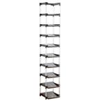  flat мир промышленность вдоволь место хранения обувь подставка 10 уровень Brown 