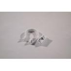 イワキ 丸サドルバンド受 ホワイト 42型ビス付