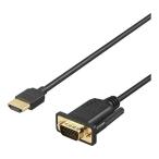 BUFFALO Buffalo HDMI to VGA изменение кабель 1m черный (BHDVG10BK)