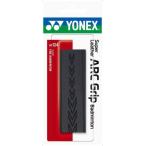 YONEX ヨネックス 　スパーレザーＡＲＣグリップ（バトミント　品番：ＡＣ１２４　カラー：ブラック（００７）