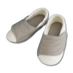 徳武産業 あゆみ ワイドベルトワッフル グレー M 左右