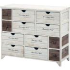 ショッピングアンティーク 不二貿易 アンティークチェスト　４段　Ｌ　ミッシェル　L11A-6148　 91459 　北海道、沖縄、離島配送不可