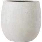 グリーンポット 樹脂製鉢/植木鉢/軽量鉢 テラニアス バルーン アンティークホワイト 30cm (EB-TB3030AW)