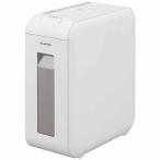 IRISOHYAMA アイリスオーヤマ P6HCSV-W 電動シュレッダー クロスカット 最大幅:A4 最大枚数:10枚以下 11L〜20L ホワイト