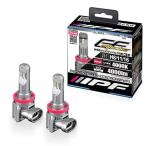 ヘッドライト フォグランプ LED バルブ エフェクターシリーズ 4000K H8/H11/H16 ハロゲンサイズ型 冷却ファン付きモデ...