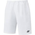 YONEX ヨネックス ユニハーフパンツ (15150) 色 : ホワイト サイズ : S