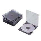 ELECOM Elecom CD/DVD тонкий пластиковый кейс /1 шт. входит /10 упаковка / чистый чёрный (CCD-JSCS10CBK)
