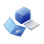 ELECOM Elecom Blu-ray диск кейс (1 шт. входит модель /10 шт. комплект / прозрачный голубой )(CCD-BLU110CBU)